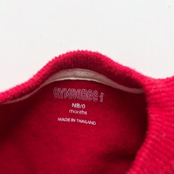 Gymboree ribbed Henley diaper shirt GUC newborn - Picture 3 of 4